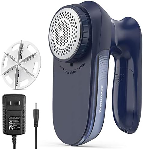 Fabric Shaver and Lint Remover, Portable Sweater Defuzzer, Ultramarine